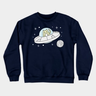 Cat Needs More Space Crewneck Sweatshirt